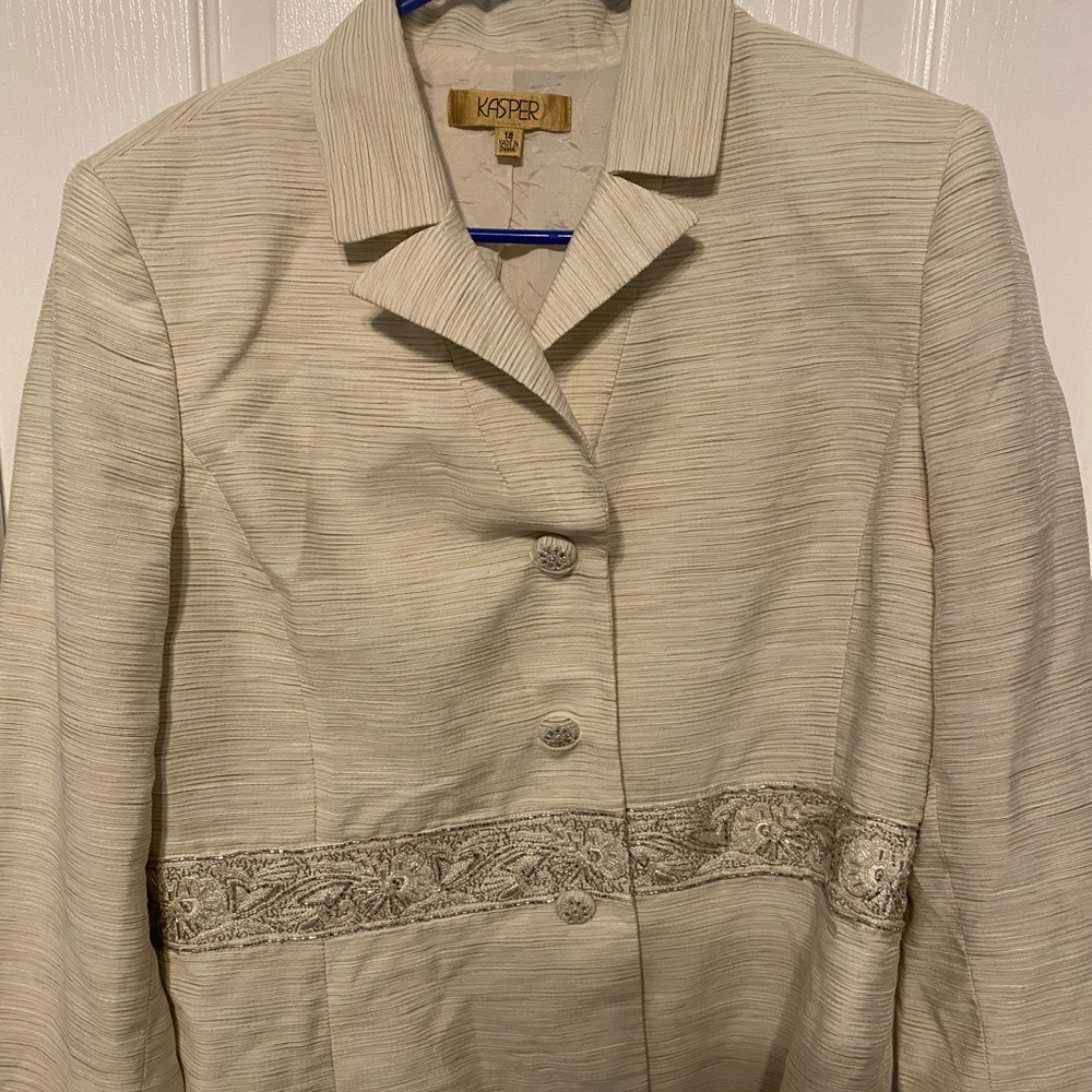 Elegant  Vintage Kasper blazer Size 14